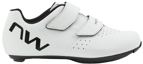 Northwave Sonic Junior 2026 Chaussures de vélo de course pour enfant Blanc/noir