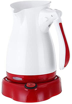 FairUo Kettles, for Boiling Water, 5L Coffee Pot Maker for Kitchen Heaters Stove Hot Cooker Plate Milk Water Coffee Tea Heating Kettles Home Office Boil-Dry Protection, Stainless/White