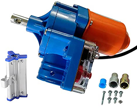 Motori avvolgibili per Serre da 130 W, Motore Elettrico avvolgibile per tettoia per Serre, Rullo Motore per sfiato Serra con Controller, CE/FCC/CCC/PSE (Motore + scalatore)