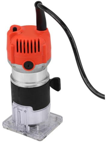 DOITOOL recortadora de madera eléctrica herramientas para ranurar madera herramienta de ruta de madera laminadora de madera rojo