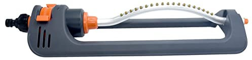 Arroseurs d'eau oscillants - Arroseur oscillant Automatique de Jardin | Arroseur Automatique de Jardin, Base d'arrosage de Patio à 19 Buses pour équipement d'irrigation de Jardin