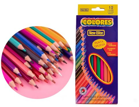 ZXfad 12pcs Crayons de Couleur Incassables Adaptés aux Enfants et aux Adultes