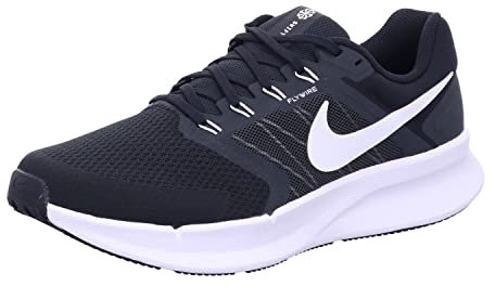 NIKE Herren Run Swift 3 Sneaker, Schwarz/Weiß-DK-Rauchgrau, 39 EU