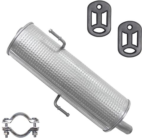 Polmo Endschalldämpfer Auspuff Endtopf für Peugeot 206 1 I Schrägheck 1.1 1.4 1.6