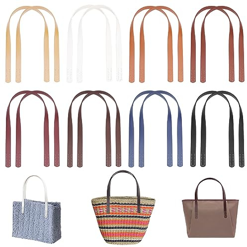 PH PandaHall 16pz Manici di Ricambio per Borsa in Pelle PU 59.6cm 8 Colori