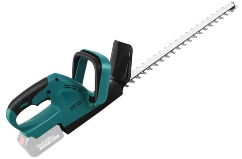 Akku Heckenschere für Makita 18V, Kabellos Akku-Heckenschere 18 V, 51 cm Schnittlänge, 18 mm Zahnabstand, Ergonomischer Griff (ohne Akkus, ohne Ladegerät) (A)
