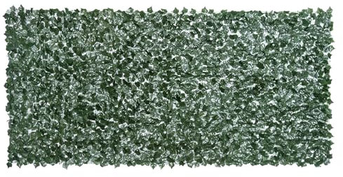 Outsunny Haie Artificielle Brise-Vue décoration Rouleau 3L x 1,5H m Feuillage réaliste Anti-UV Vert