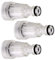 IUSOT 3 Pcs Plastic Pressure Washer Inlet Filter Water Filter 3/4 Garden Hose for Garden Connectors for Connector, Garden Home Connectors, Hose Adapter