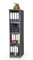 moebel-eins Office Oak Regal V, Material Dekorspanplatte, graphitfarbig