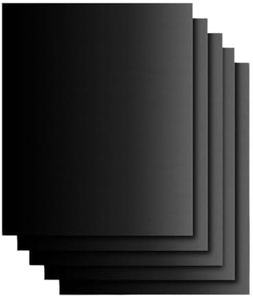 Alfombrilla de horno reutilizable para barbacoa, revestimiento de horno, 5 protectores de protección para el horno