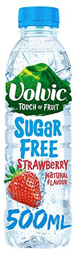 Volvic Touch Of Fruit Sugar Free Strawberry 500ml x 12 Bottles
