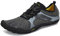 SAGUARO Barfußschuhe Damen Herren Zehenschuhe Traillaufschuhe Weich Bequem Barfussschuhe Fitnessschuhe Männer Frauen Trainingsschuhe für Joggen Laufen Wandern, Crow Black, 39 EU