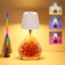 Beaeet LED Flaschenlampe Dimmbare, Akku Tischleuchte, Warmweiß 3000K 16 Farben RGB mit 5200 mAh, IP54 Wasserdicht kabellos Touch Tischlampe, Tragbare Flaschenlicht, für Restaurant & Bar