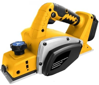 Hookurity Piallatrice elettrica Larghezza di Spazzolatura Piallatrice elettrica Brushless 15000 RPM, Strumento senza fili per tagliare mobili e lavorare il legno, ideale per batterie da 20 V.