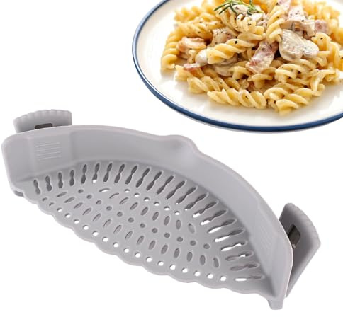 Klippdurkslag i silikon, pastasil för burk, klämma på silikonsil