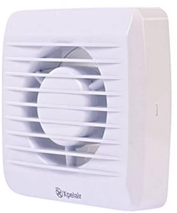 Xpelair VX100T Square Extractor Fan with Timer for Bathroom WC 4 100mm - White
