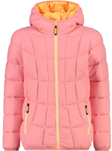CMP Chaqueta Kid G Con Capucha Fija, Chaqueta Softshell Unisex niños, Multicolor (Pesca 33Z1435), 128