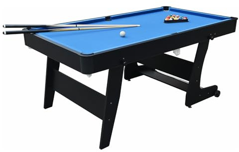 XTURNOS Table de Billard américain Pliable 182X96.5X78 cm