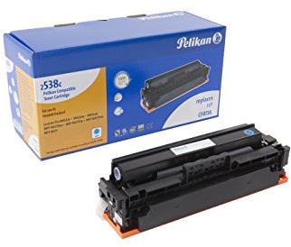 Pelikan Toner ersetzt HP CF411A (passend für Drucker HP CLJ Pro M 452 / MFP M 477A)