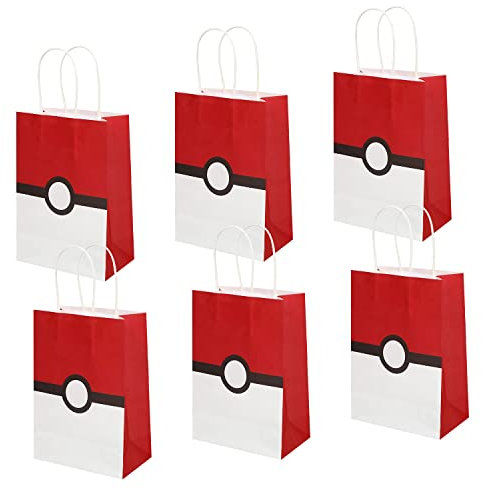 12 Geschenktüten, Lutschertüten, Partyzubehör, Geschenke, Papiertüten mit Griffen, Papiertüten für Kinderpartys, bunte Geschenktüten, kleine Geschenktüten,Partytüten,Geschenkverpackung