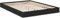 vidaXL Bettgestell Schwarz 140x200 cm Holzwerkstoff