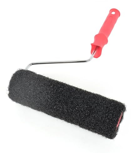 Nichiyo 9 Inch Drywall Compound Roller Suitable for Covering Wall and Ceiling Surfaces Drywall Texture Roller Brush Create Texture Effect with Paint & Non-Skid Protective Coatings(91249B)
