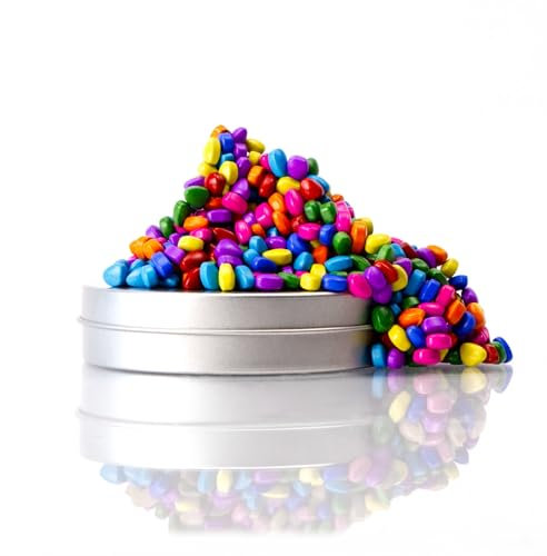 myHodo Crack Magnets Colorés (575+ Pièces, 5-7mm) - Aimants Polyvalents pour la Créativité, ASMR & Relaxation - Pierres Magnétiques Mini (8 Couleurs)