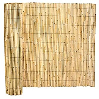 Canisse en Bambou brise vue, clôture de jardin décorative extérieur pour jardin et terrasse,couverture de protection contre le vent et le soleil - Profondeur 120 x Longueur 500 cm