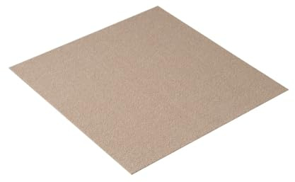 piastrelle di moquette autoadesive 12 piastrelle for moquette autoadesive, staccabili e adesive, for pavimenti in, morbide imbottite, for camera da letto soggiorno(18x18in Light Brown)