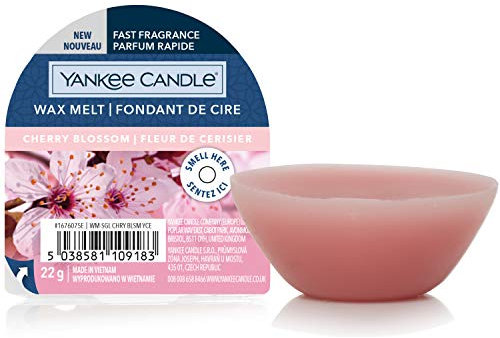 Yankee Candle Wax Melts | Cherry Blossom | Up to 8 Hours of Fragrance | 1 Count