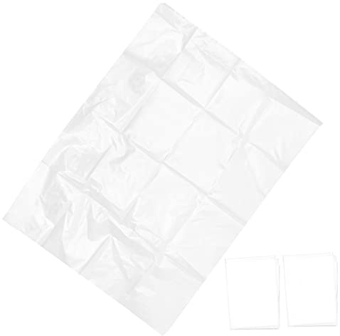 HANABASS 3piezas Bolsa Aislante Anticongelante para Plantas De Protector De Jardín para Árboles Fundas Antiheladas para Plantas y Arbustos Invierno Unidades Transparentes