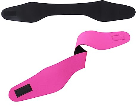 Milisten 2pezzi Fascia da Nuoto in Neoprene Regolabile per Yoga e Immersioni Protettiva per Orecchie Adatta Ragazzo Ragazza e Adulti e Nero