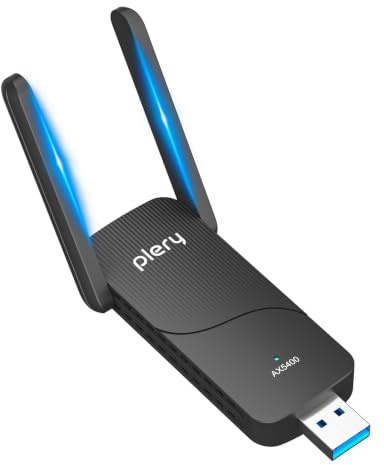 PLERY AX5400 Adaptador WiFi 6E, USB WiFi
