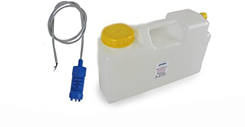 12L Weithals Raumsparkanister Din96 + 12v Tauchpumpe 10l / min Camping