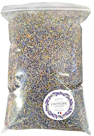 French Lavender Buds Natural Dried Flowers Wholesale Super Blue Grade From Provence, France (250g)