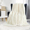 GKXLH Blanket Plush Fluffy Blanket - Super Soft Blankets Fuzzy Throw Blanket for Bed, Cozy Sofa Throw, Rabbit Faux Fur Blankets and Throws Warm Lightweight Throws for Bed Couch Sofa (100x160, White)