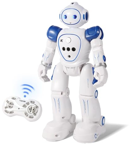 LENGTOUQ Robots Toy for Kids with Wireless Remote Control and Gesture Sensing, Programmable Walking Singing and Dancing Robots, Easter Gifts Birthday Gifts for Kids Aged 3 4 5 6 7 8 9 Year Old