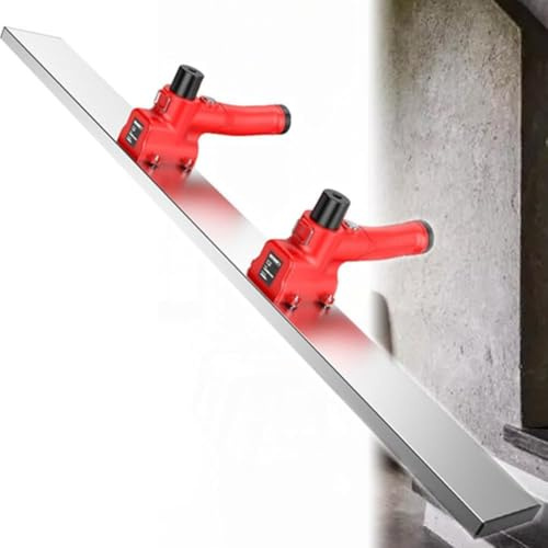 Strumento Vibrante per Calcestruzzo, Motore Vibrante,Pannello in Acciaio Inossidabile,Utensili per Il Cemento,per Massetto per Finitura in Cemento E Livellamento Superficiale