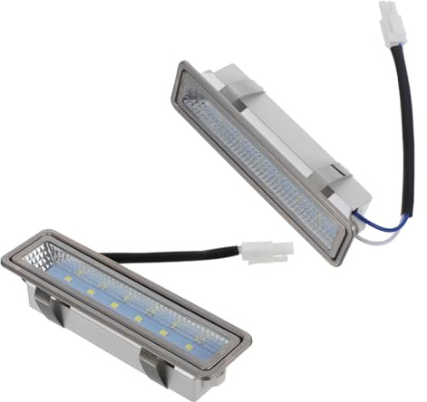 SHINEOFI Lampadine LED Rettangolari per Cappa di Aspirazione 2 Pezzi Luce a LED Sottopensile a Bassa Potenza Resistente al Calore Illuminazione Efficiente per Cucina Integrata