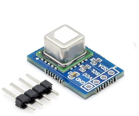 Hailege SCD41 CO2 Koldioxid Gassensor Gasdetektionsmodul Luftkvalitetsövervakningssensor Temperatur och luftfuktighet Kommunikation I2C 2,4-5,5V