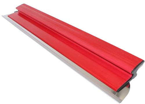 Glättspachtel Trockenbau-Abziehklinge 80cm, glatte Oberfläche, Präzisionsklingaus 0.5 mm Edelstahl (austauschbar),Trockenbau-Abziehklinge für Trockenbau/Tapeten/Gipskarton