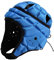 BESPORTBLE Sport Kopfbedeckung Torhüter Fußball Torwart Helm Kopfschutz Kappe Unterstützung für Hockey Fußball Rugby (Blau Freie Größe)