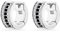 JETTE Damen-Creolen 925er Silber 32 Zirkonia One Size 88601564