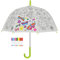 Esschert Design Regenschirm für Kinder mit Blumen & Insekten PiY zum Ausmalen