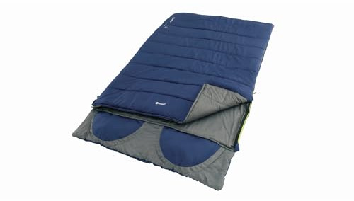 OUTWELL Contour Lux Double Imperial Blue -5ºC Sleeping Bag, One Size, Unisex