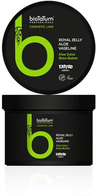 Vasellina Tattoo Aloe 500mg – Vaseline per Tatuaggi | Vaselina Tattoo Post Cura | Vasellina Tattoo Professionale | Petroleum Jelly Idratante