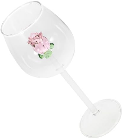 Cabilock Copa Rosa Copas De Cóctel Tazas Copas De Vino Borgoña Copas De Vino Copas De Vino De Vacaciones Cristalería Para Beber Copa De Cóctel Copas Rojas Copa De Vino Creativa