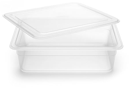 Brod & Taylor Proofing Container With 6L Capacity, Fits Up to 3000 Grams of Dough – Dough Rising Box for Bread, Sourdough & Pizza (Dishwasher Safe, BPA-Free)