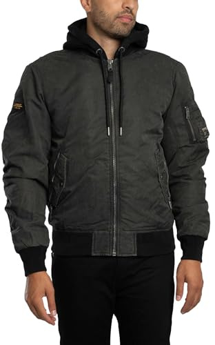 Superdry Men's MA1 Military-Style Bomber Jacket, XL