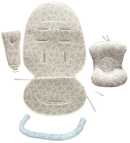 Cojín de enfriamiento para cochecitos de bebé, cojín de seda de hielo, colchón suave y transpirable para carritos de bebé, cojín de seda de hielo